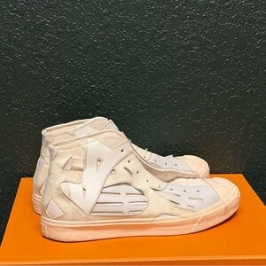 Feng Chen Wang X Converse White and Cream High-Top Sneakers